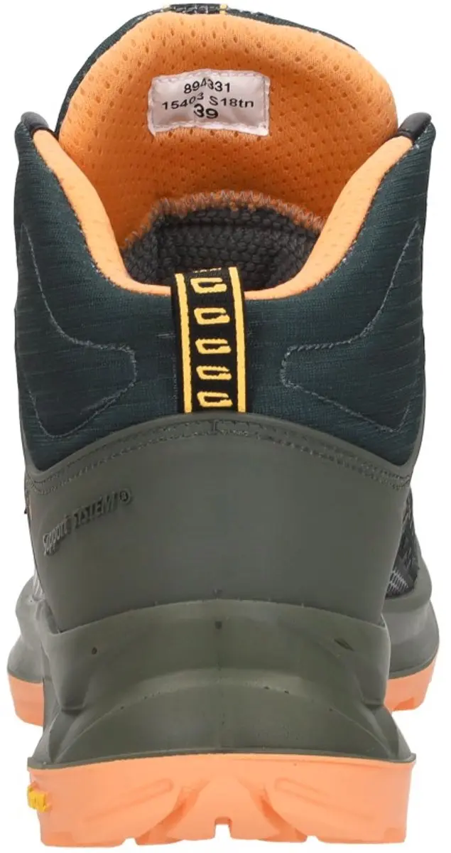 Grisport Explorer low groen roze wandelschoenen uni (15401-176) - afbeelding 4 van 6