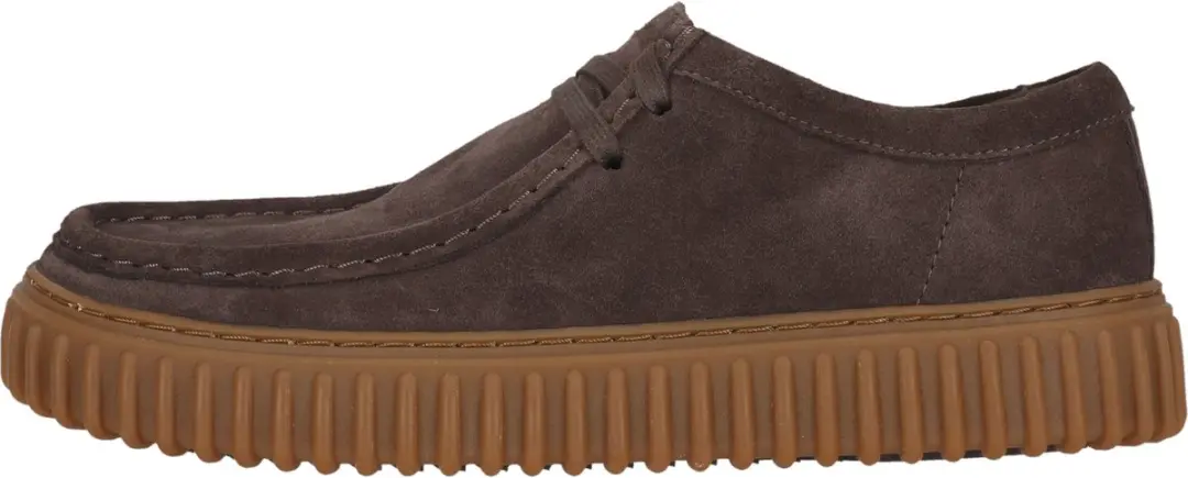 Clarks Torhill Lo bruin leren schoenen - afbeelding 2 van 6