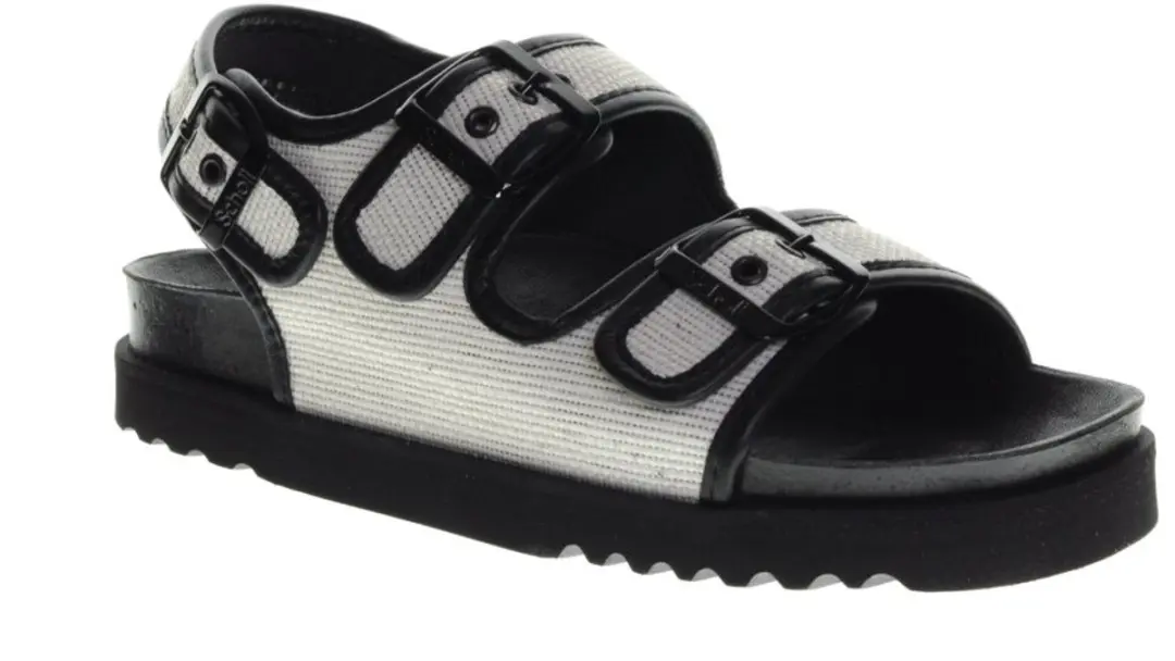 Scholl Juliette Sandaal Wit Zwart maat 40