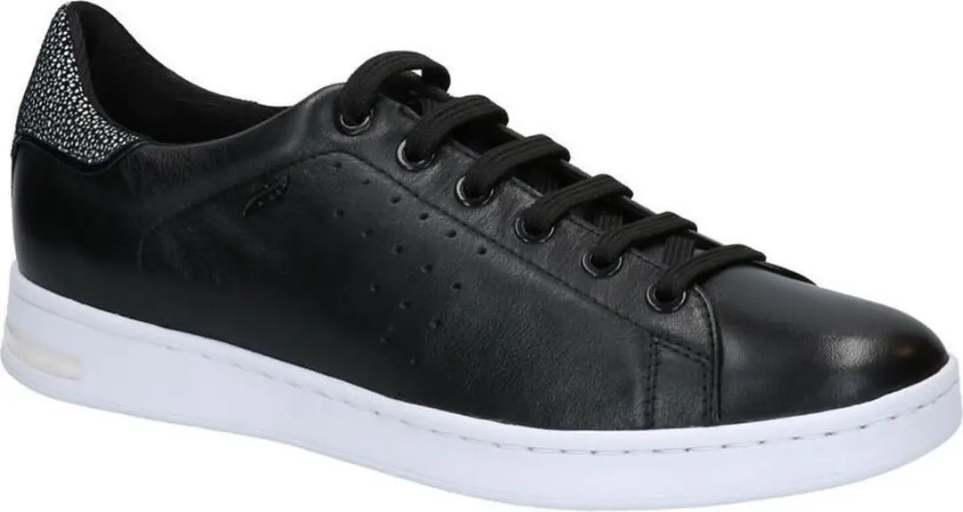 Geox Jaysen Zwarte Veterschoenen  Dames 36