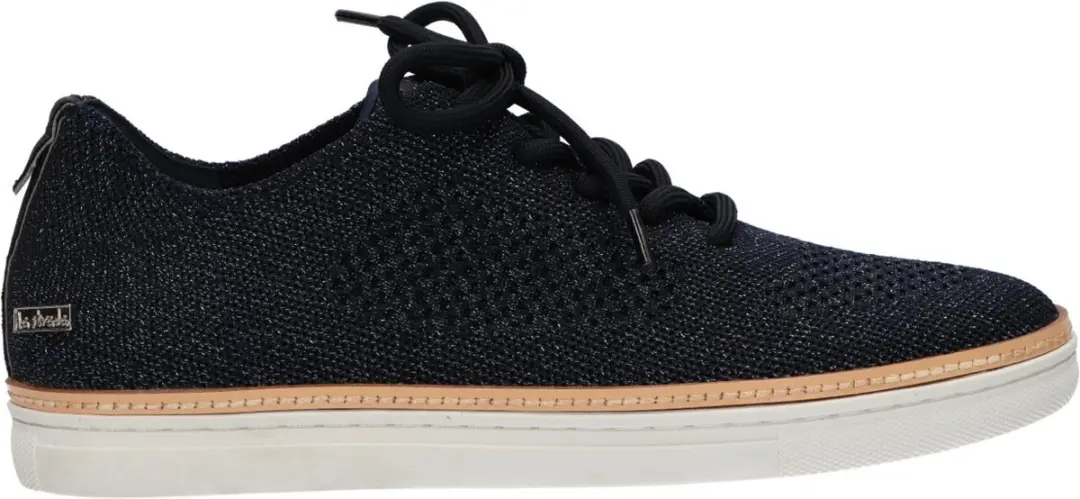 La Strada Dames Sneaker 2101614-4560 blue/silver knitted Maat 39
