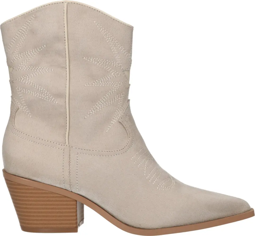 La Strada Western Bootie Grijs Synthetisch