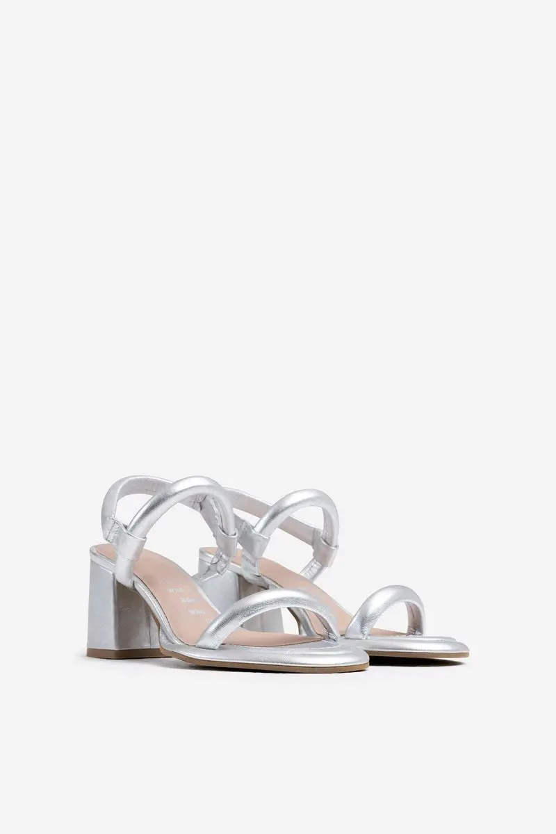 Bronx New-Jagger Dames Sandalen 41 - Zilver