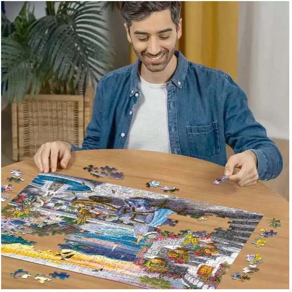Ravensburger Santorini Sunset Legpuzzel 300 Stuks - Multicolor - afbeelding 6 van 6