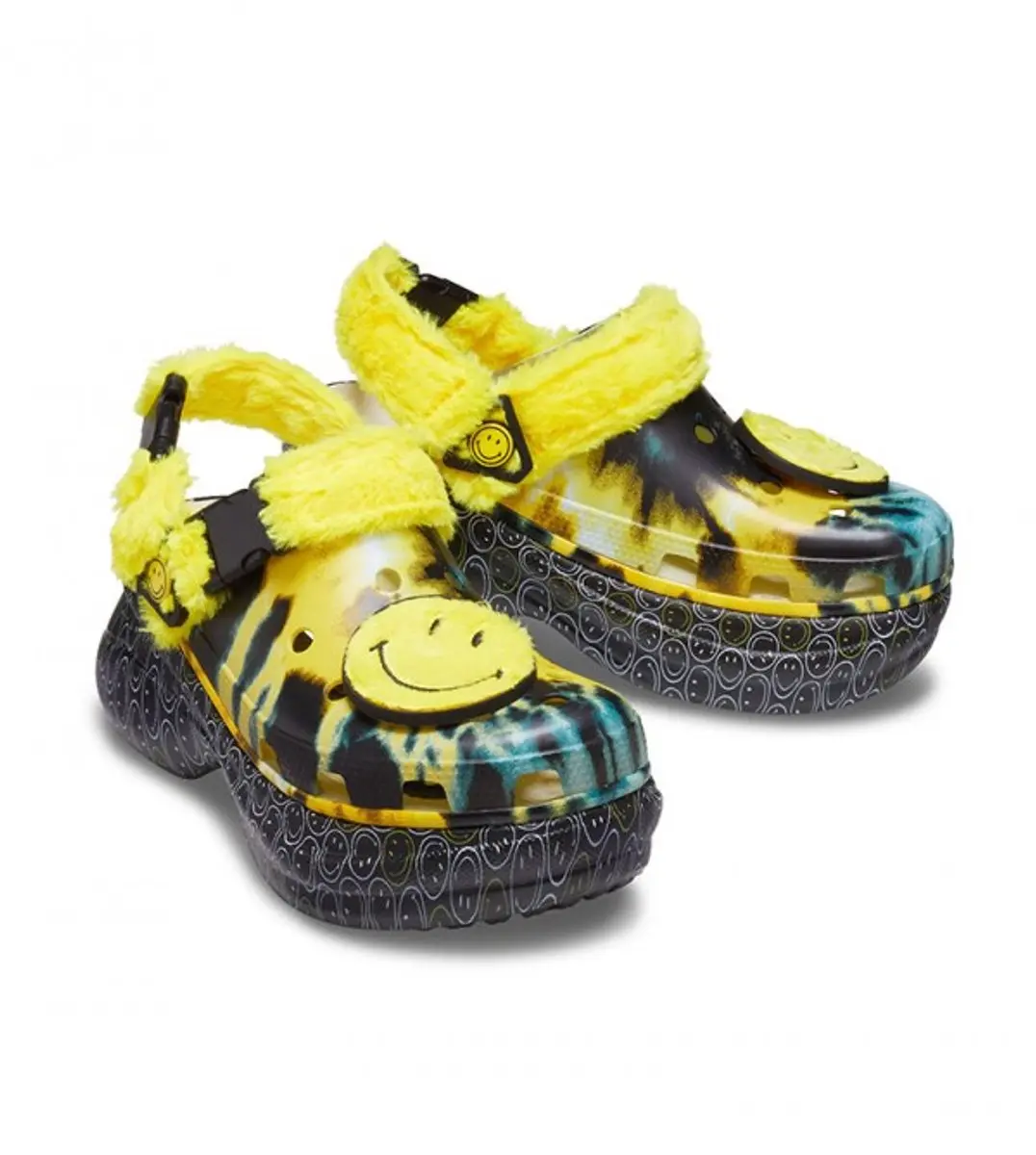 Crocs Classic Bae Buckle Smiley Clog Maat 42/43 US 11