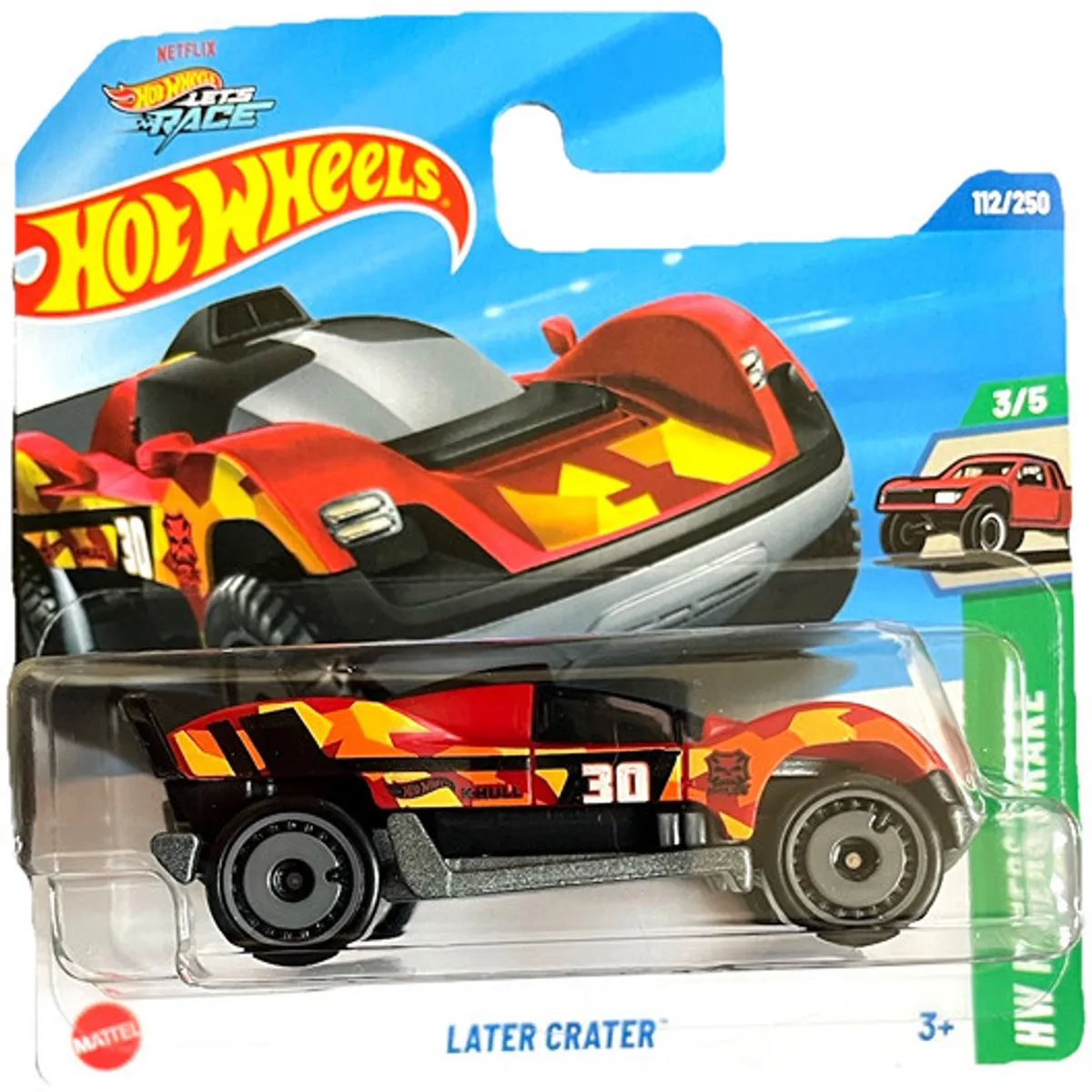 Hot Wheels Later Crate Reverse Rake 3/5