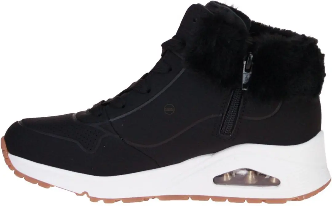 Skechers Uno-Fall Air Meisjes Sneakers - 37 - Zwart - afbeelding 2 van 6