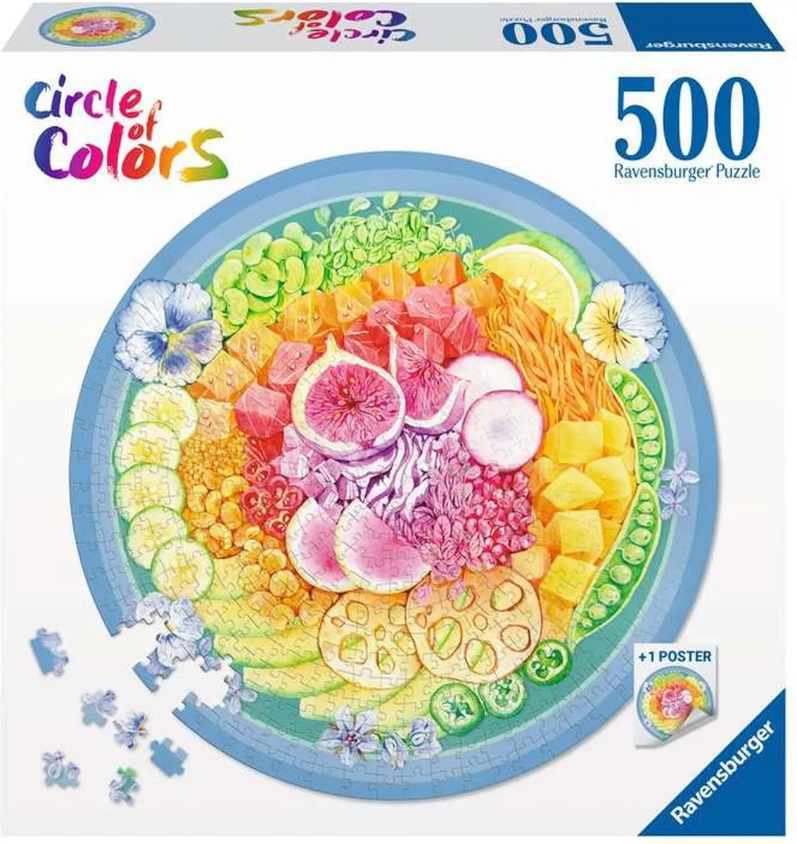 Ravensburger Pokébowl Legpuzzel 500 Stuks