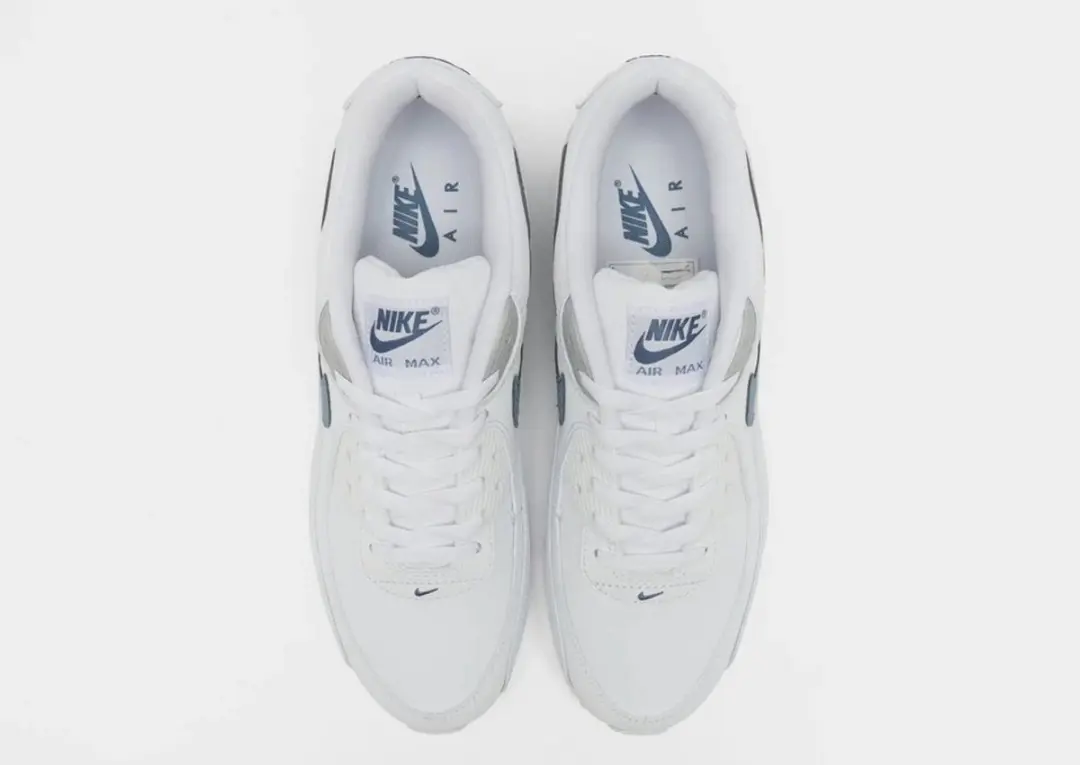 Nike Air Max 90 Sneakers - Wit/Grijs - Maat 47 - afbeelding 3 van 5