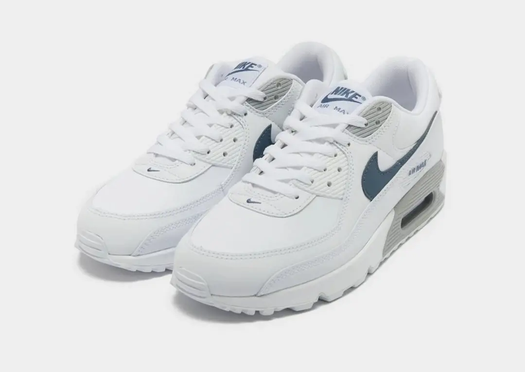 Nike Air Max 90 Sneakers - Wit/Grijs - Maat 47 - afbeelding 2 van 5