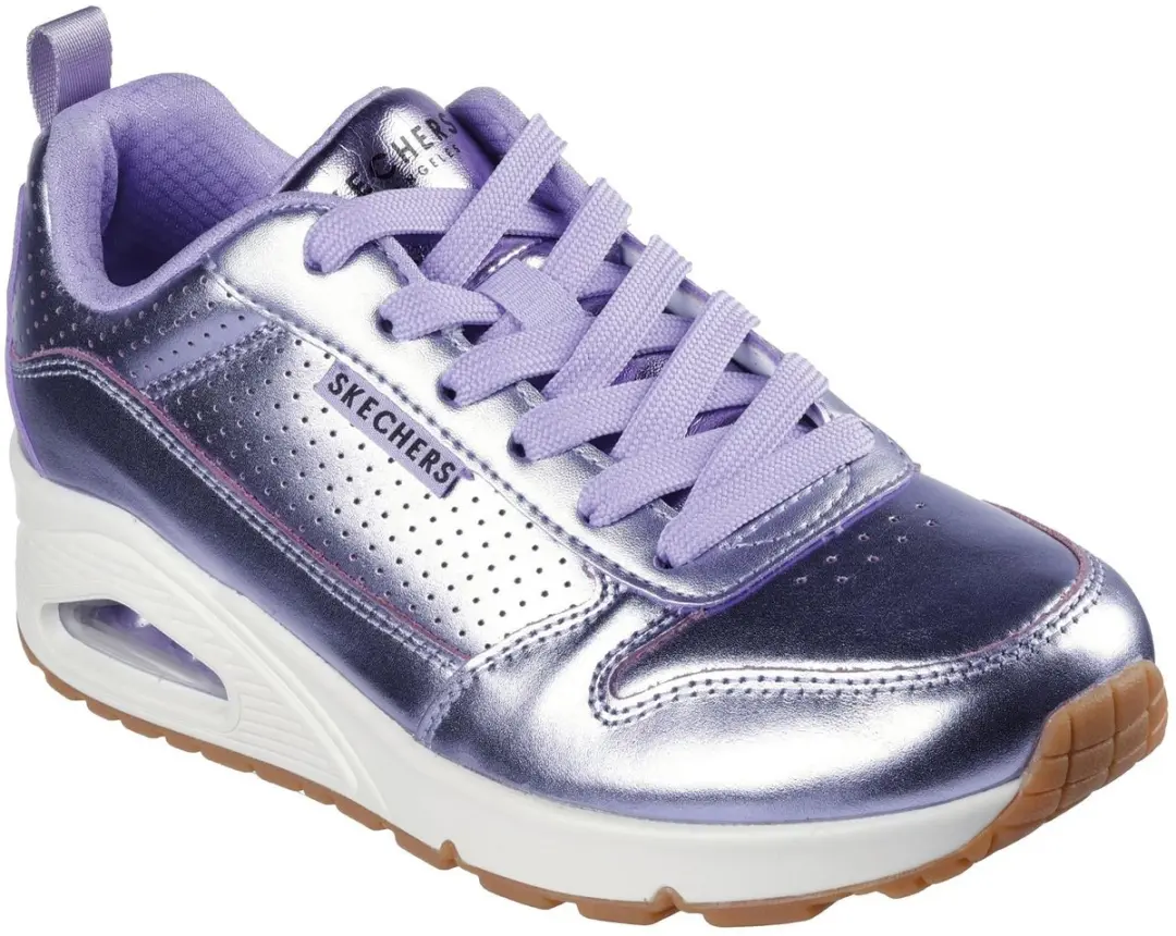 Skechers Uno Metallixs Dames Sneakers - Paars - afbeelding 5 van 6