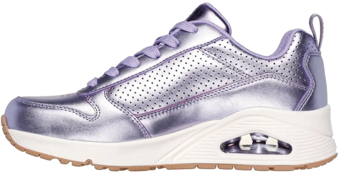 Skechers Uno Metallixs Dames Sneakers - Paars - afbeelding 4 van 6