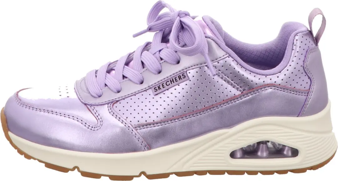 Skechers Uno Metallixs Dames Sneakers - Paars - afbeelding 2 van 6