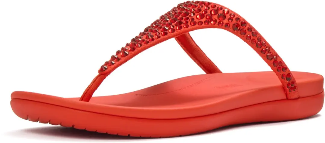 FitFlop FitFlop Solay Mixed-Crystal Toe-Post Sandals
