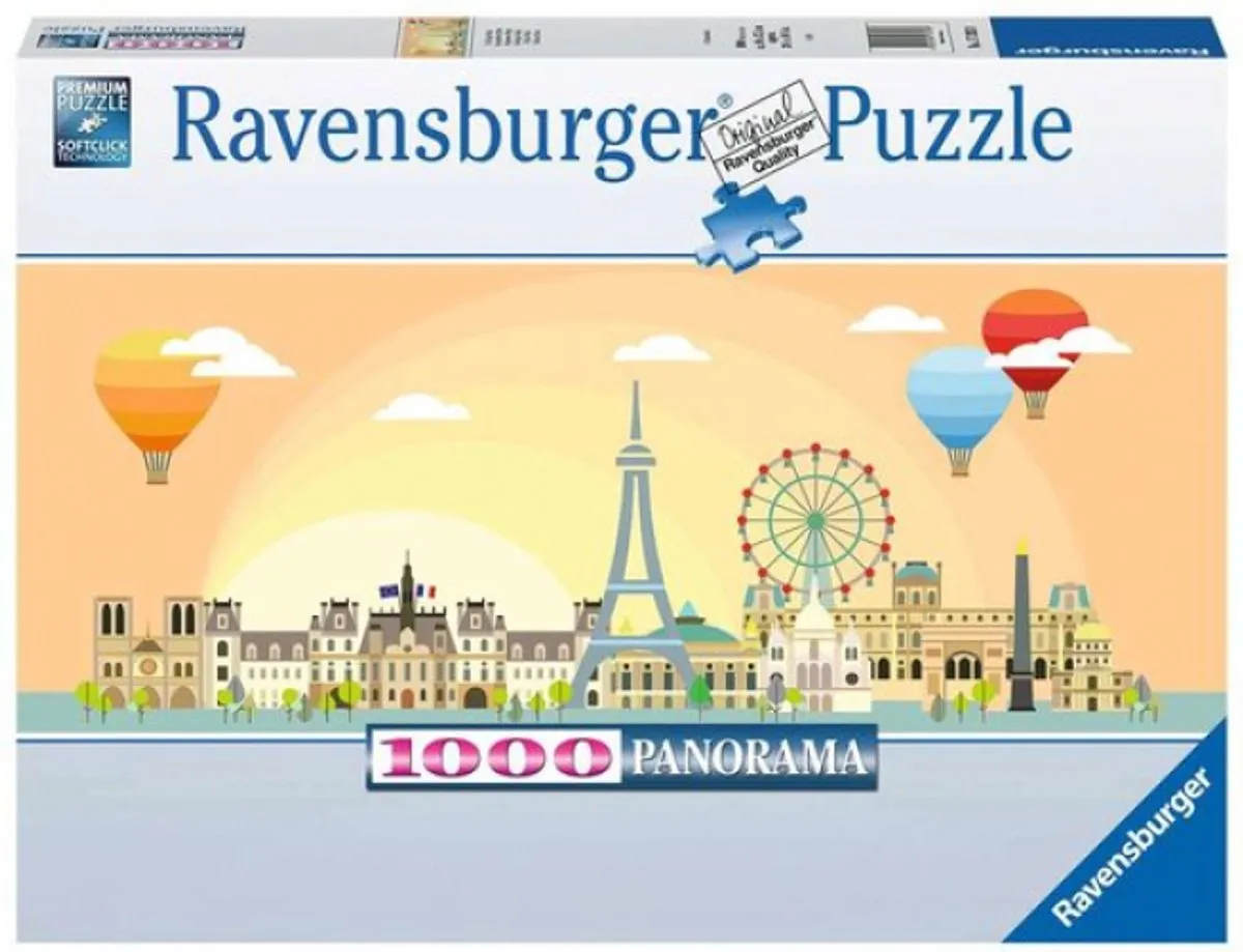 Ravensburger Een dag in Parijs Legpuzzel 1000 Stuks