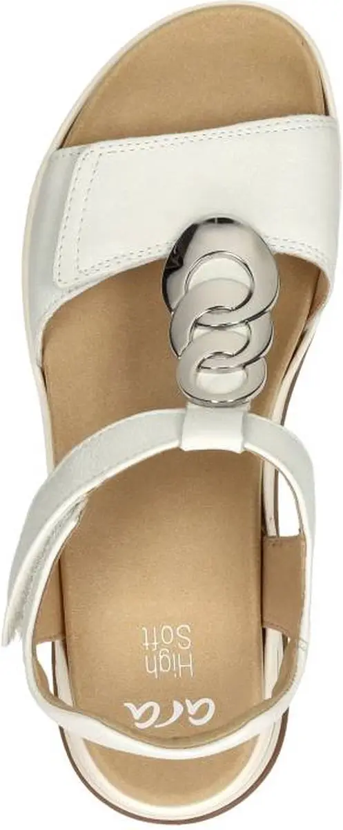 Ara Osaka-S Sandalen Plat - wit - Maat 39 - afbeelding 4 van 6