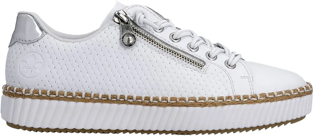 Lage sneakers van schapenleer