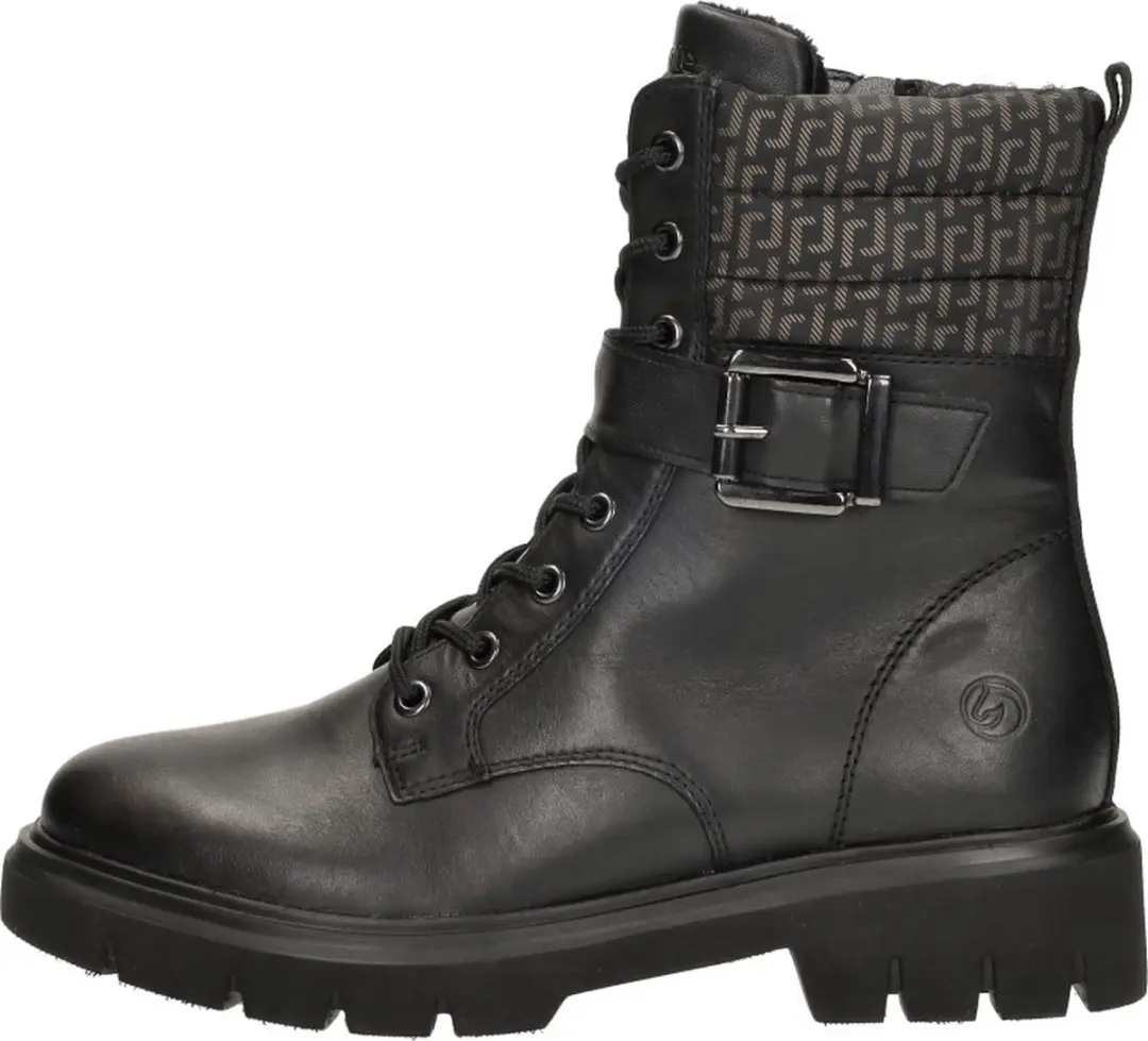 Remonte Veterschoenen Hoog - Maat 38 - Zwart