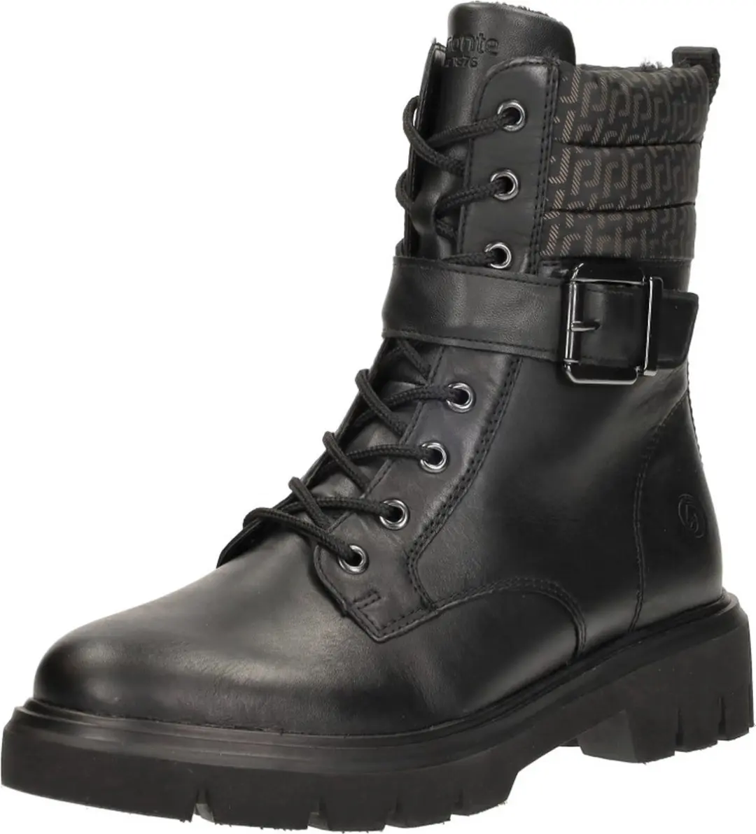 Remonte Veterschoenen Hoog - Maat 38 - Zwart