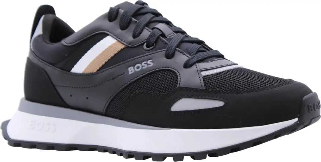 Sneakers Met Veters Van Imitatieleer