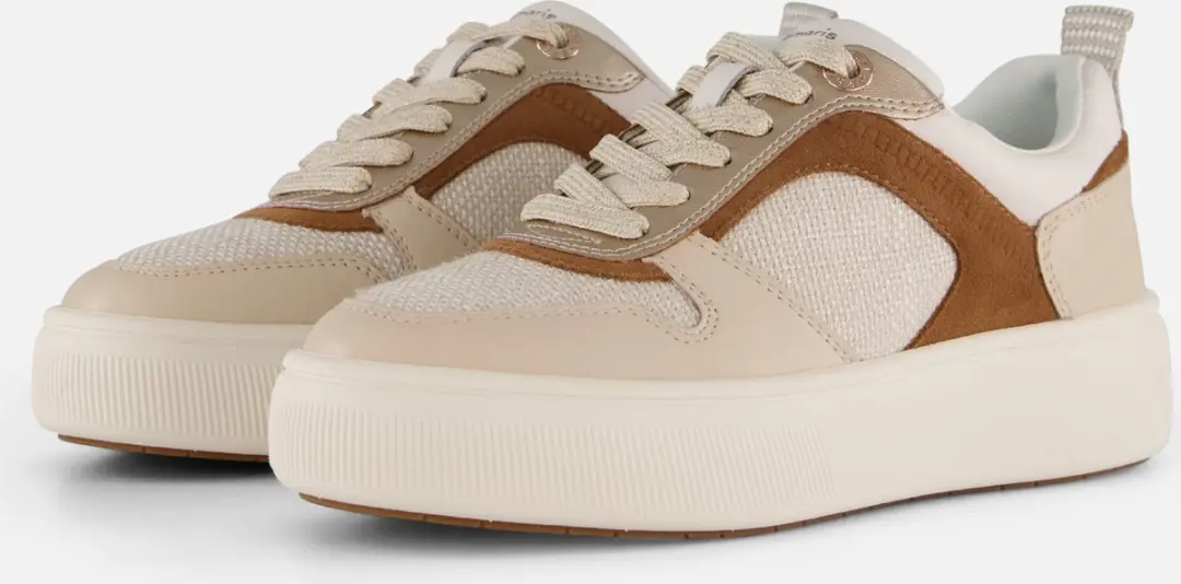 Tamaris Sneakers beige Synthetisch