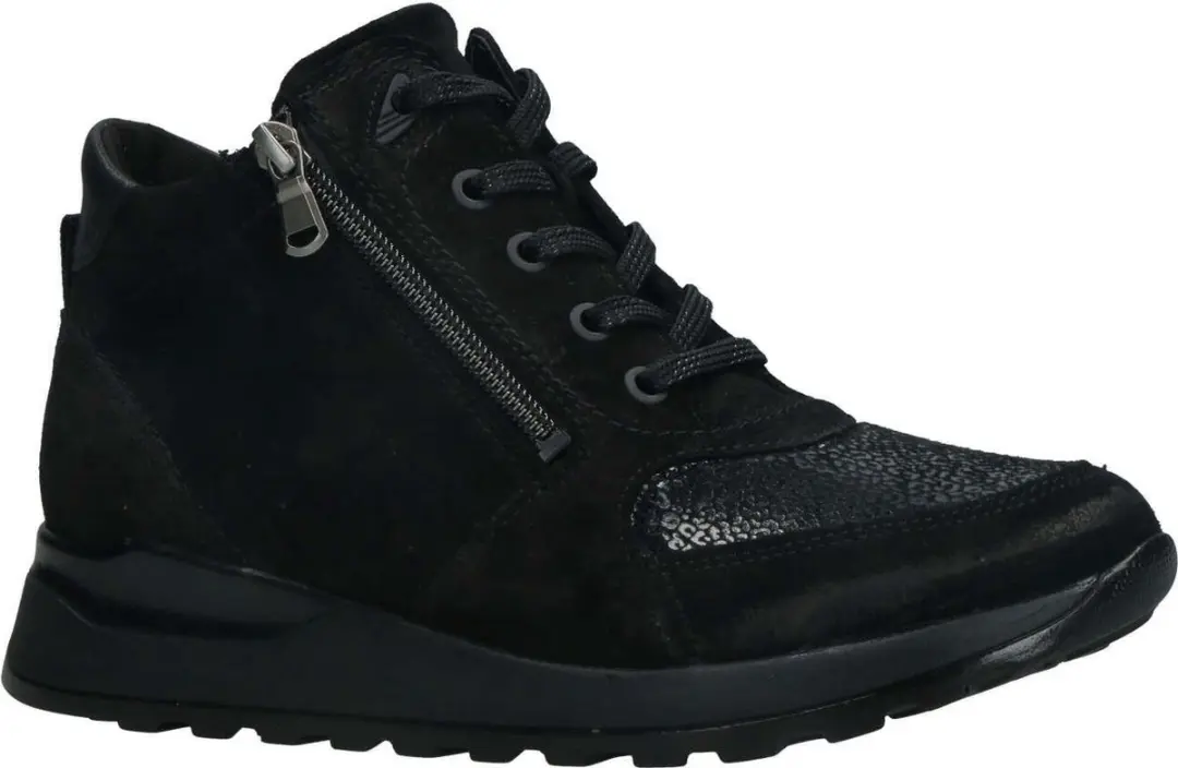 Wäldlaufer Hiroko Veterboots - Zwart - Maat 37