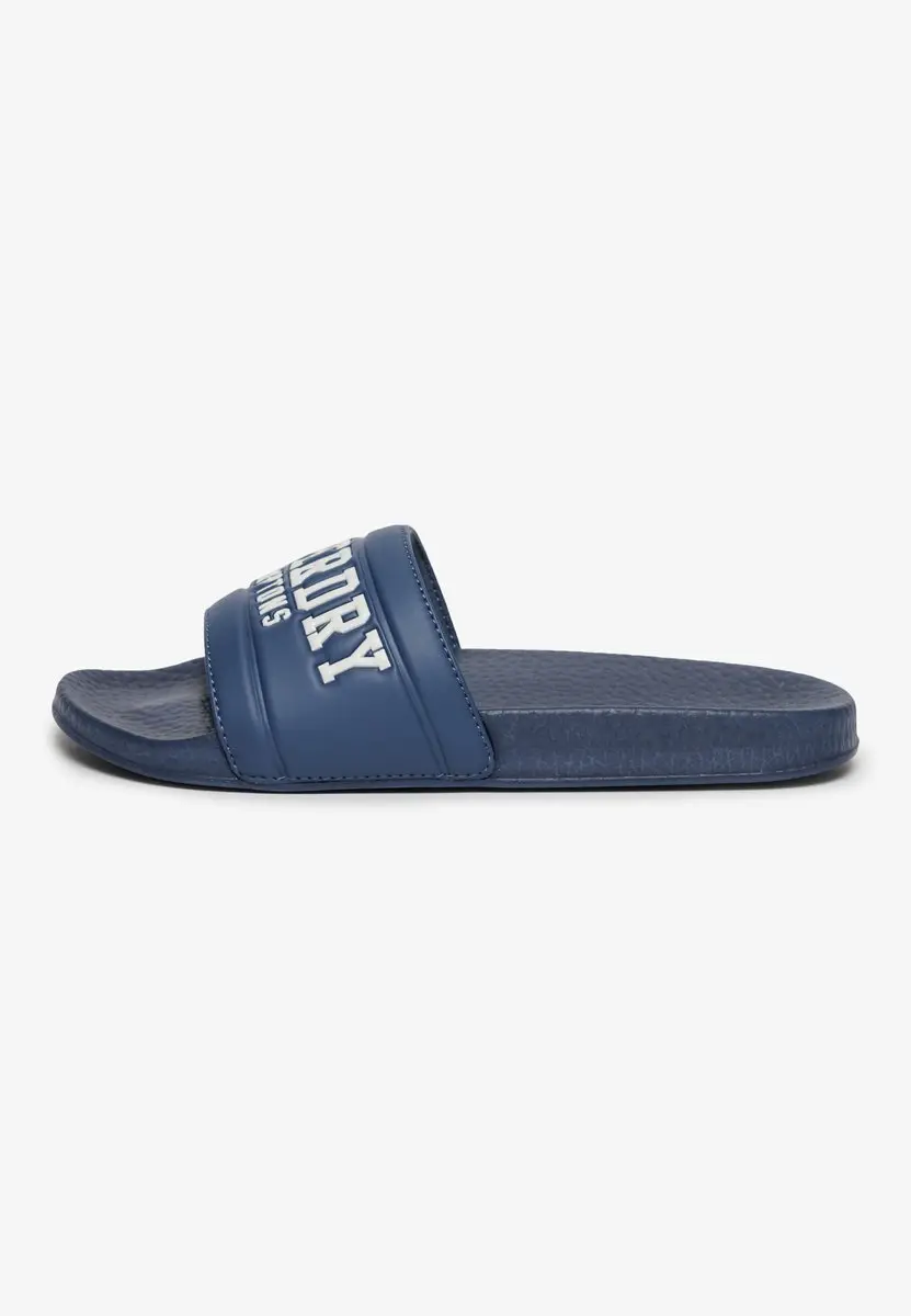 Superdry Destination Pool Slippers Dames - 56 - Marinernavy - afbeelding 6 van 6