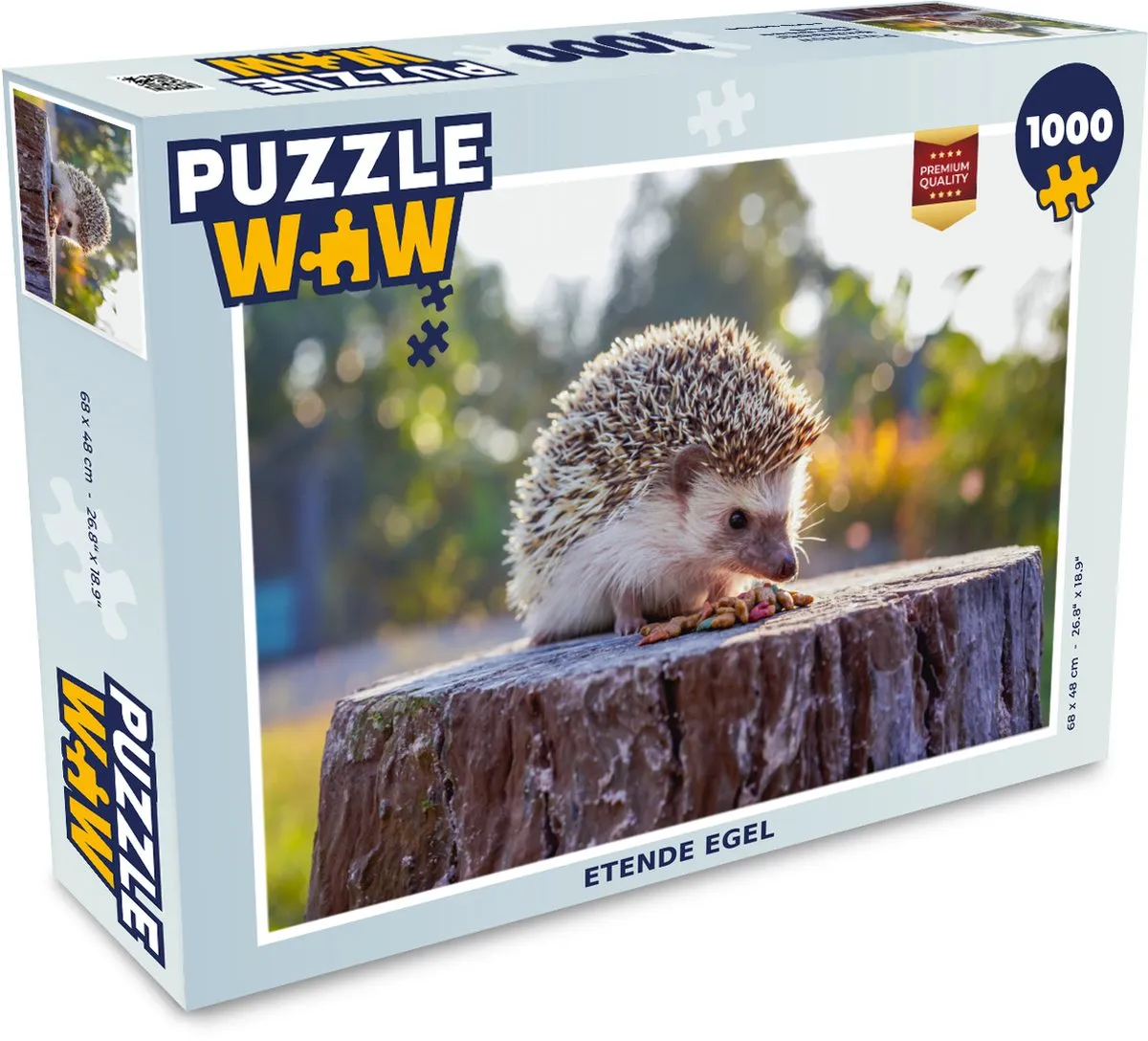 PuzzleWow Legpuzzel 1000 Stuks - Multicolor