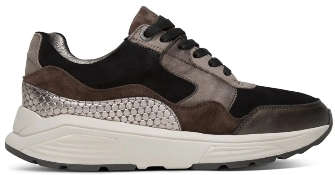 Xsensible Stretchwalker Sneaker Golden Gate Lady 33000.2.383 Dark Brown Fantasy