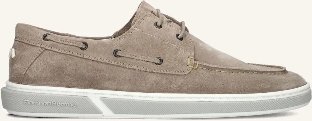 Floris van Bommel DE BOOTER 01.02 Heren Sneakers - Taupe 41.5 - afbeelding 5 van 6