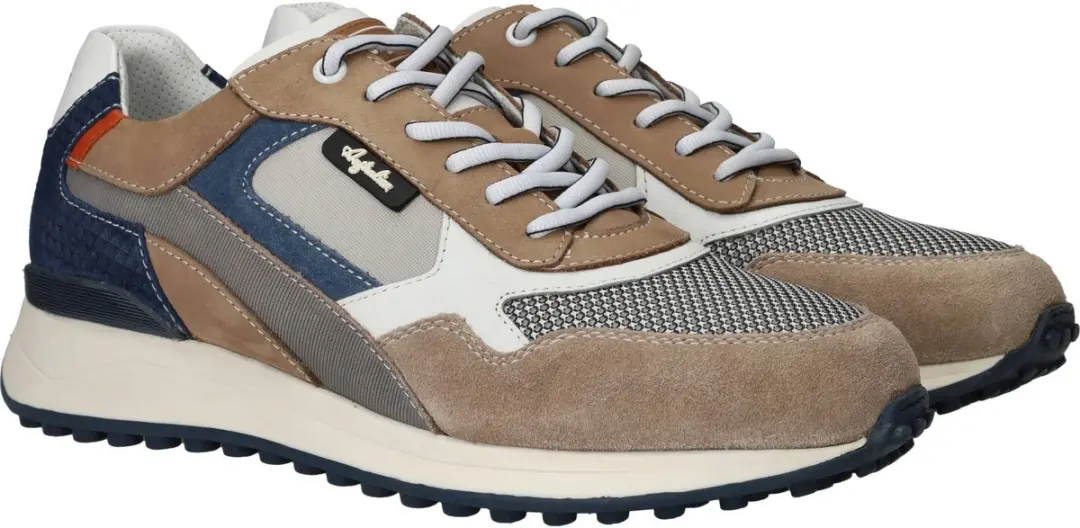Australian Yamato Sneakers - Leer Grijs Maat 42