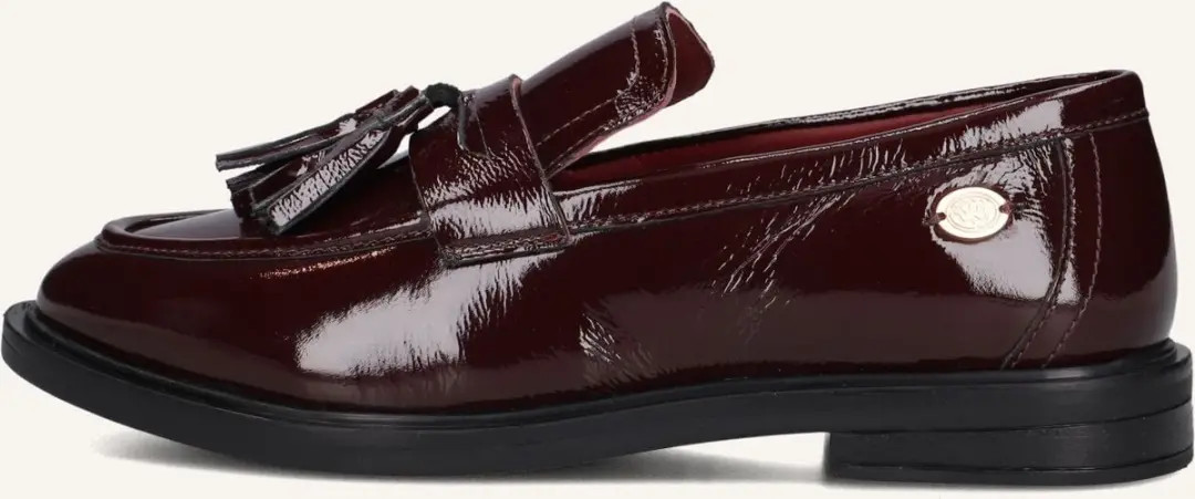 Fred de la Bretonière Fairy Moccy Loafer - Bordeauxrood - Maat 40 - afbeelding 5 van 6