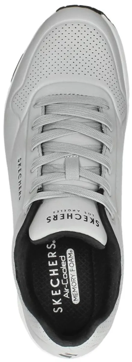 Skechers Uno Stand On Air Heren Sneakers - Grijs - afbeelding 6 van 6