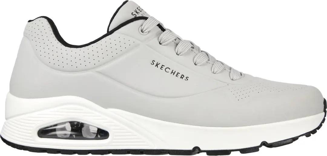 Skechers Uno Stand On Air Heren Sneakers - Grijs - afbeelding 3 van 6