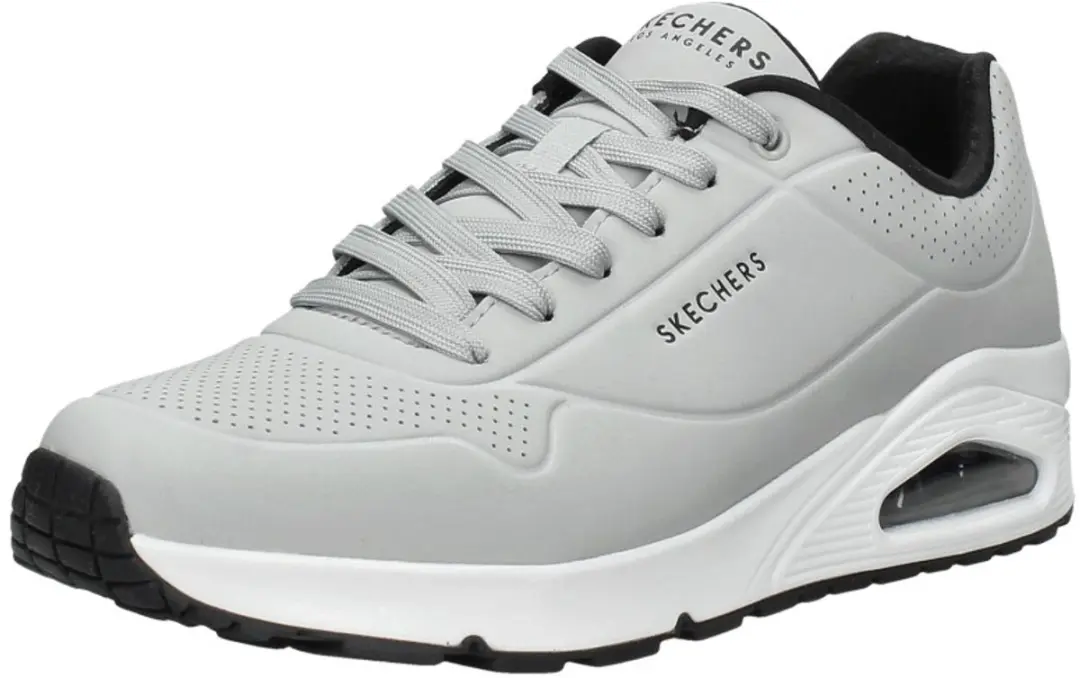 Skechers Uno Stand On Air Heren Sneakers - Grijs - afbeelding 5 van 6