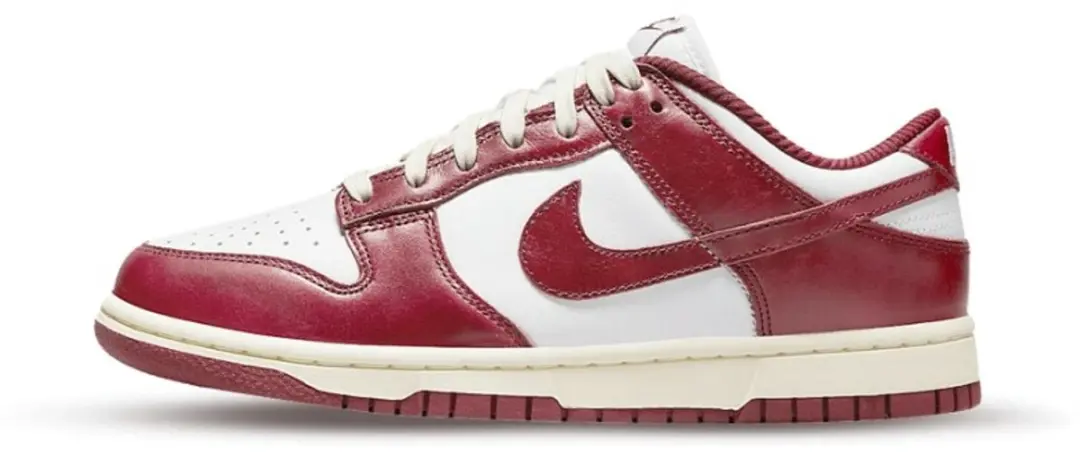 WMNS Nike Dunk Low PRM, Vintage Team Red, FJ4555-100, EUR 35.5