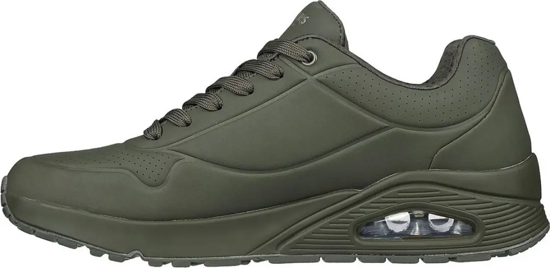Skechers Uno Stand On Air Heren Sneakers - Groen - afbeelding 5 van 6
