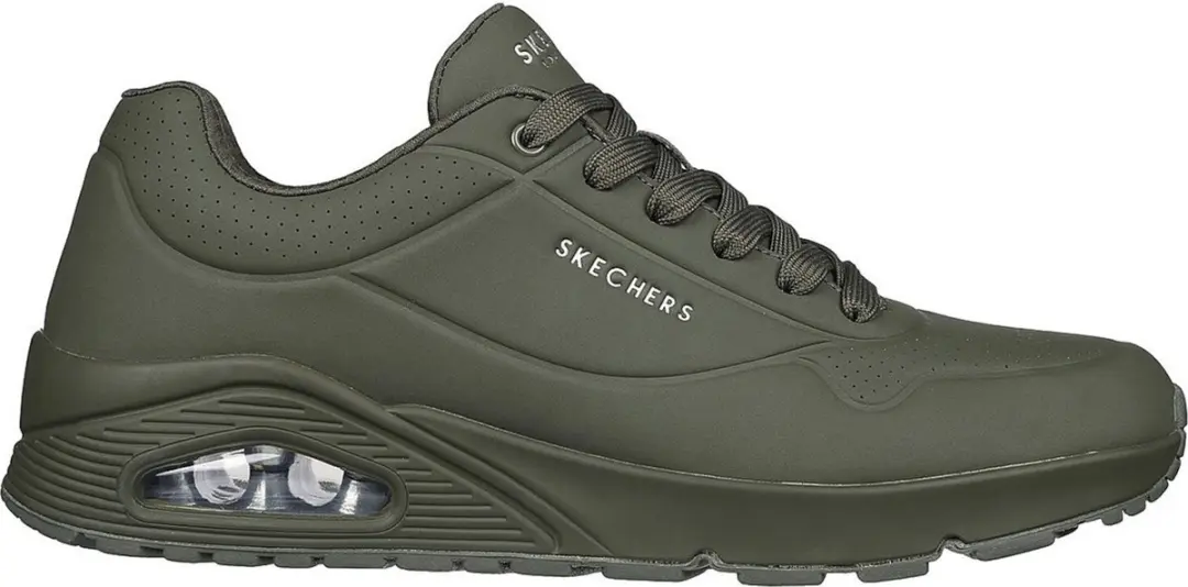Skechers Uno Stand On Air Heren Sneakers - Groen - afbeelding 2 van 6