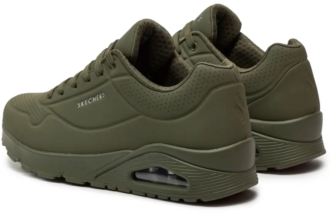 Skechers Uno Stand On Air Heren Sneakers - Groen - afbeelding 3 van 6