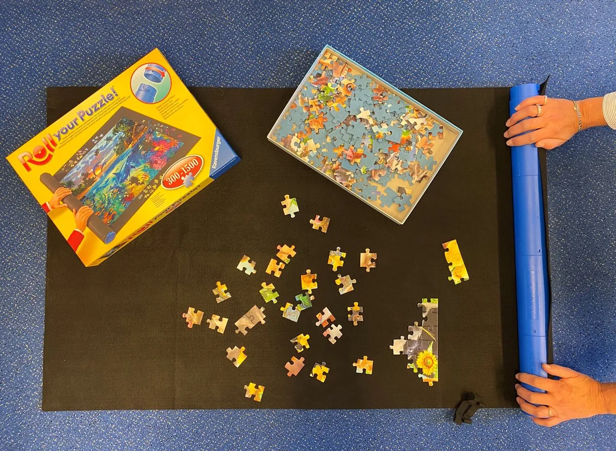 Ravensburger Roll Your Puzzle 1500 Stuks - Geel