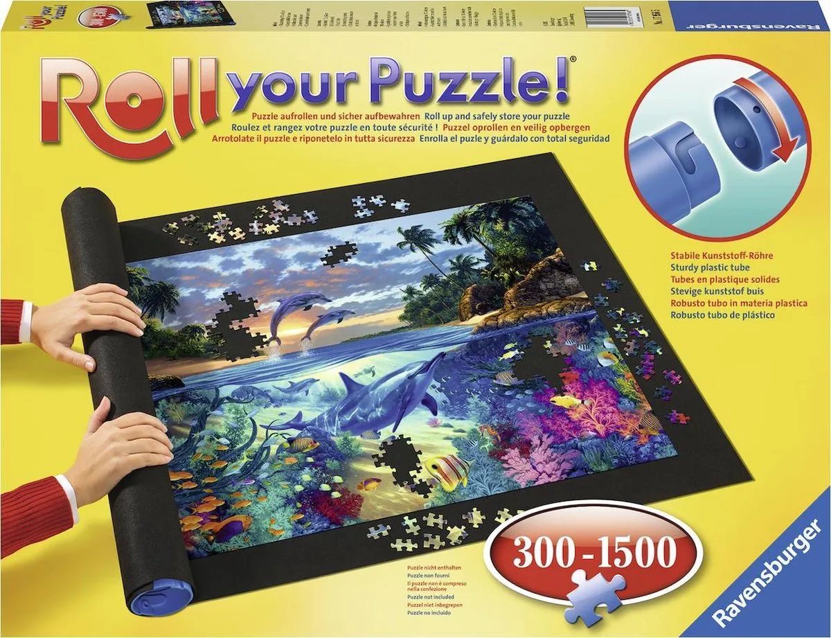 Ravensburger Roll Your Puzzle 1500 Stuks - Geel