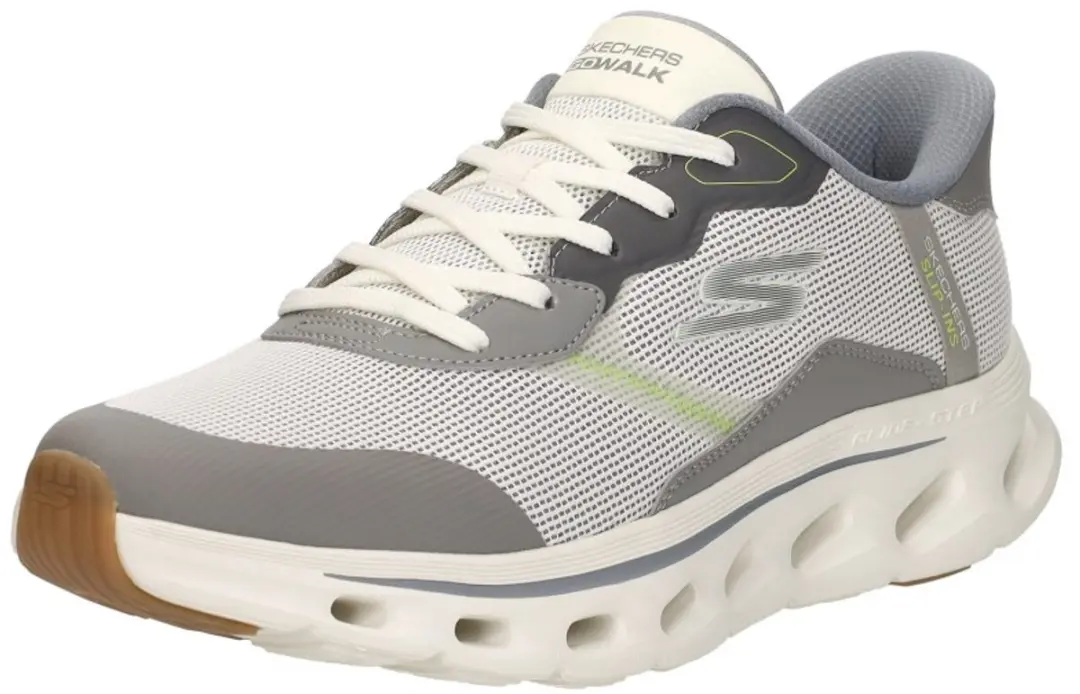 Skechers Slip-Ins: Go Walk Glide Sneakers Laag - Khaki - afbeelding 4 van 6
