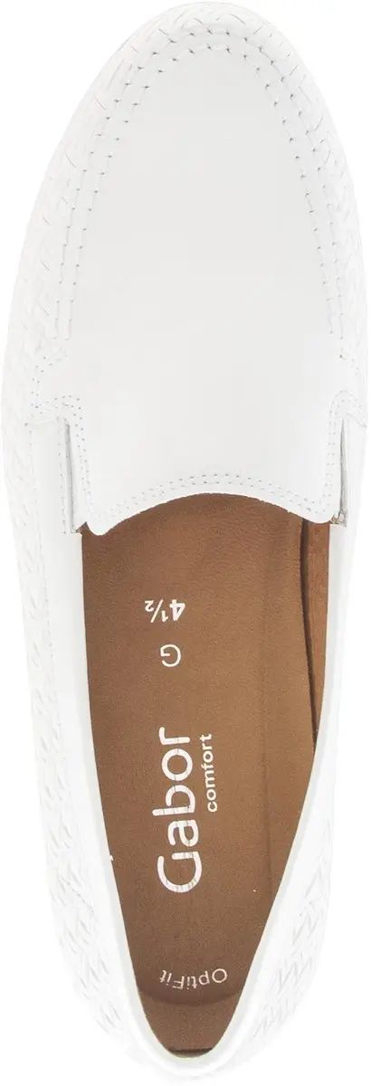 Gabor Dames Ballerina's 37 - Wit - afbeelding 3 van 6