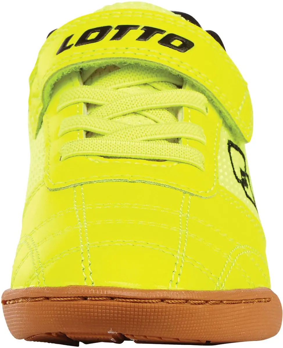 Lotto Whizzer K Lage Kindersneaker 2600120K - Geel/Zwart - afbeelding 4 van 6