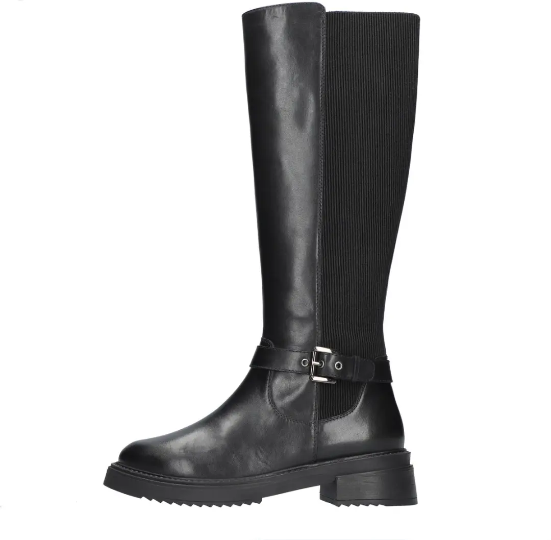 Dames Laarzen Waldlaufer H-shelly Schwarz 511805 Zwart