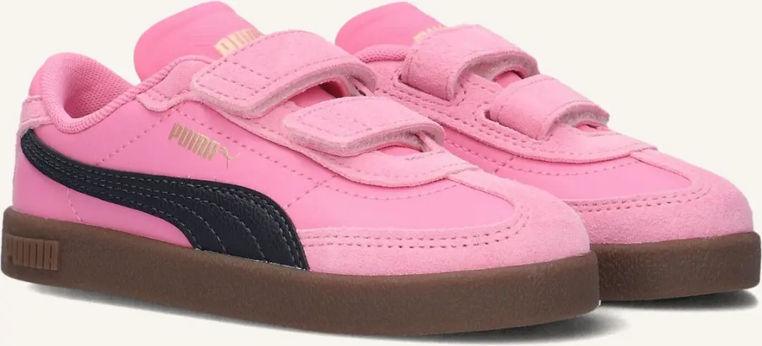 PUMA Club II Era Inf Sneakers - Roze - Maat 23 - afbeelding 4 van 6