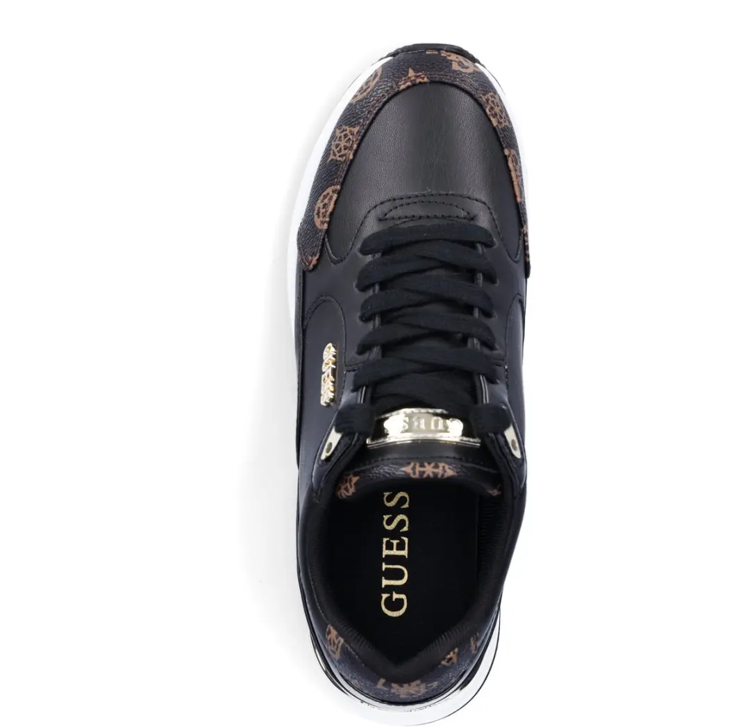 Guess Moxea Lage Sneakers - Zwart - Maat 37