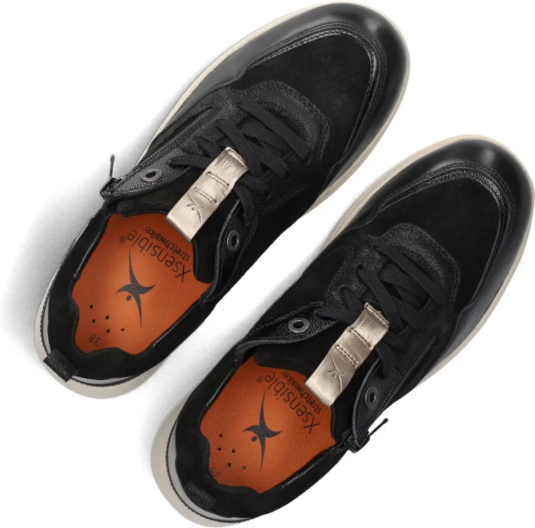 Xsensible Combi G Sneaker - Zwart - Maat 43