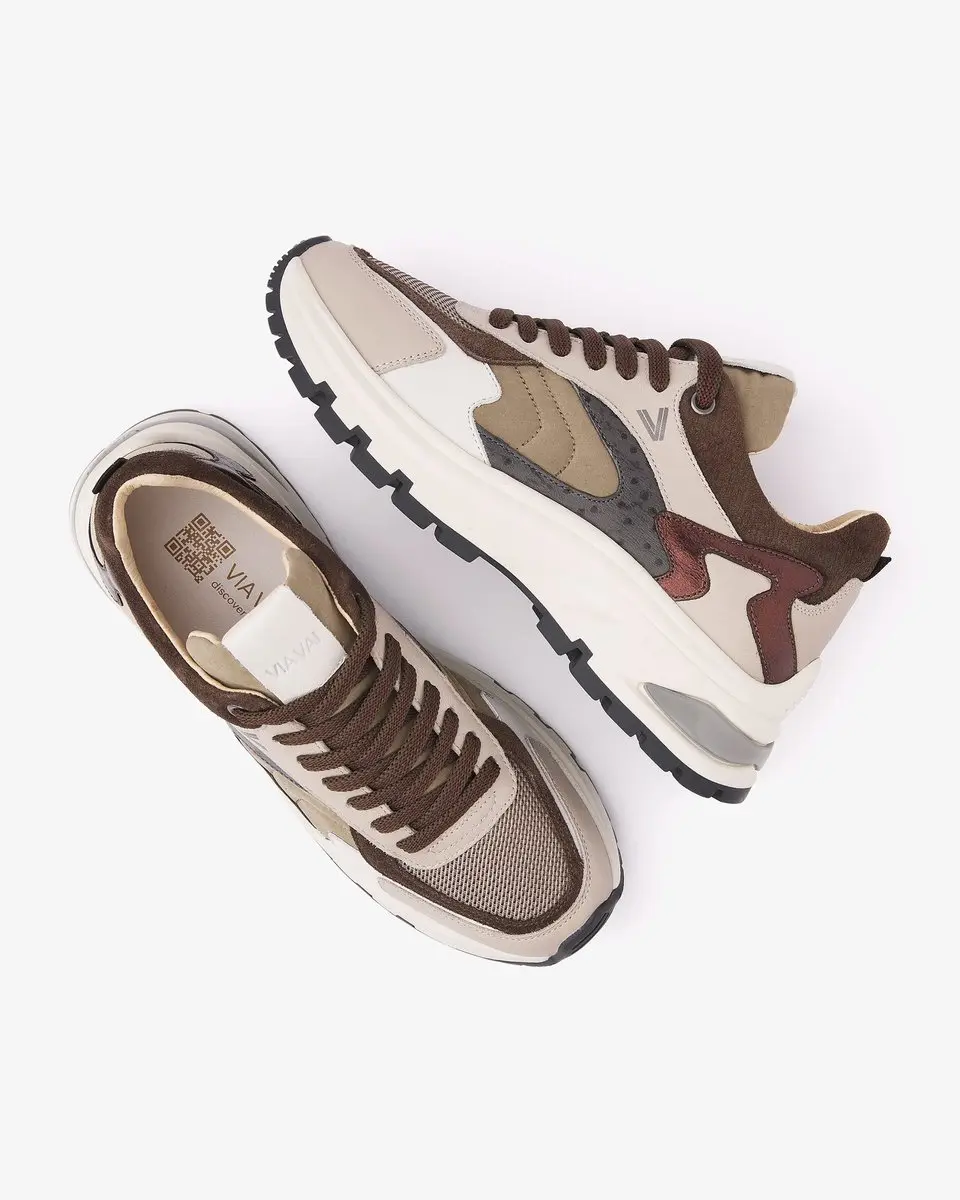 VIA VAI Liz Leighton Lage Sneakers - Meerkleurig - Maat 40