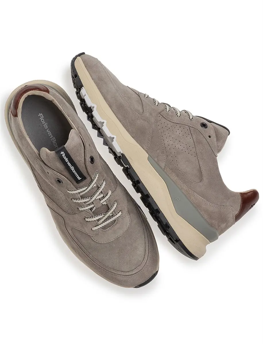 Floris van Bommel DE TREENER 02.02 Lage Sneakers - Blauw 44.5